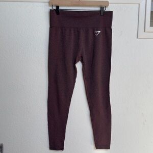 Gymshark Maroon Leggings